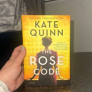 Barnes & Noble Yellow 'The Rose Code' Book